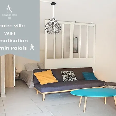 Palladium - 40m2 - 10 Min Palais - Climatise